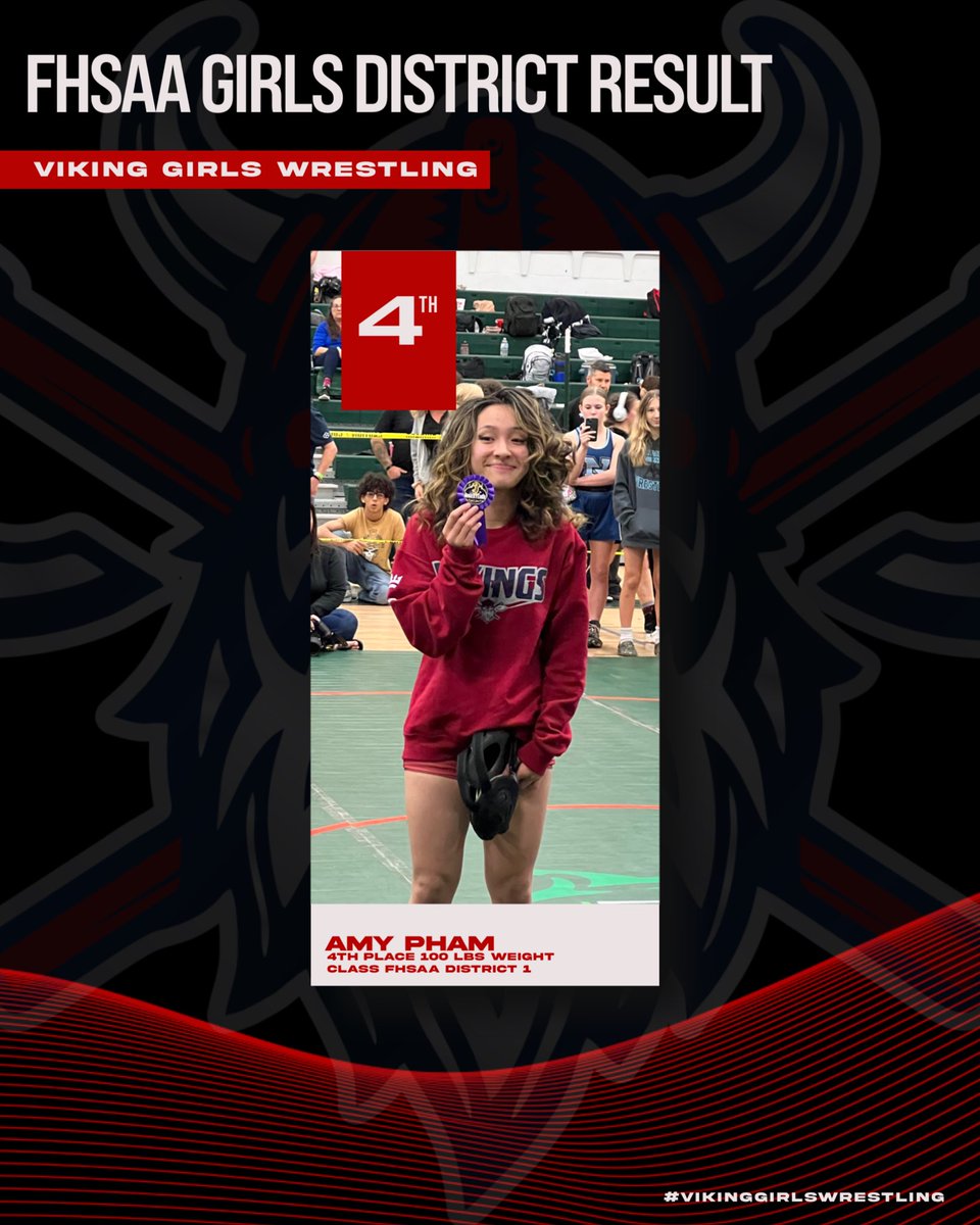 Congratulations to this VIKING WRESTLER!!