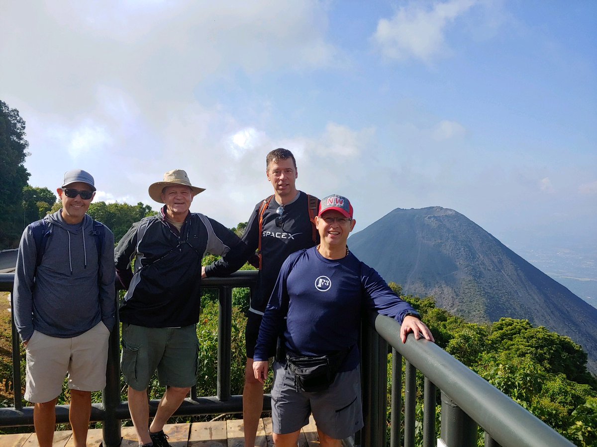 F3Polo's tweet photo. @F3Greensboro @F3GSONA YHC had the Q on a 5 day trip in El Salvador with @VF_F3Heisenberg @mbvaradi @ScottGoodwin123 to hike the tallest volcano in El Salvador,swim in a volcano lake crater, relax in hot spring water pools heated by underground volcano heat &amp;hangout at the beach https://t.co/lJxZU6lhVs