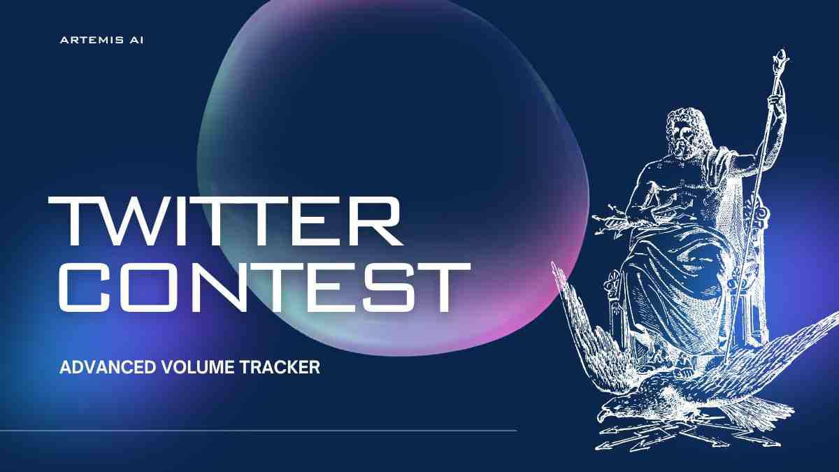 artemisai_erc's tweet image. Twitter Contest Announcement

We're thrilled to launch a Twitter contest that showcases the power of our Advanced Volume Tracker! This is your chance to win a share of $ATAI tokens! 

- Contest Details :

➡️ Objective : 
Share your success story using Advanced Volume Tracker.…