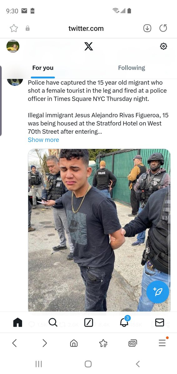 StefJones13's tweet photo. @JoeBiden That's important to post about while millions of illegal immigrants that this administration let in &amp; lets this happen on a daily basis...they. steal, kill, distribute drugs, etc. Most pathetic president ever https://t.co/R1EQdfDY5Z