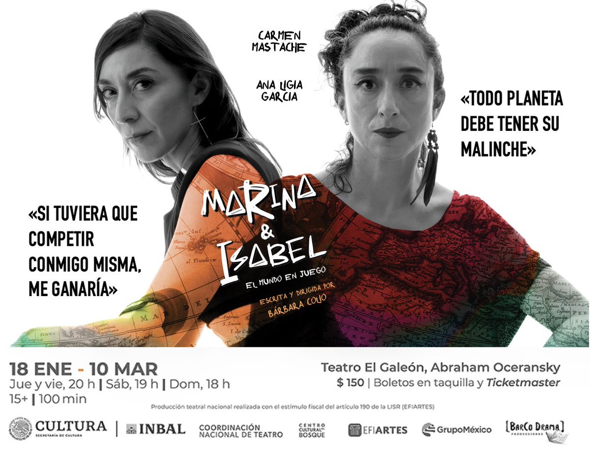 Barbaralio's tweet photo. Esas miradas lo dicen todo. 
@CCB_INBAL teatro EL GALEON. Jueves a domingo. 
Corta temporada. https://t.co/YdNWxbFyeT