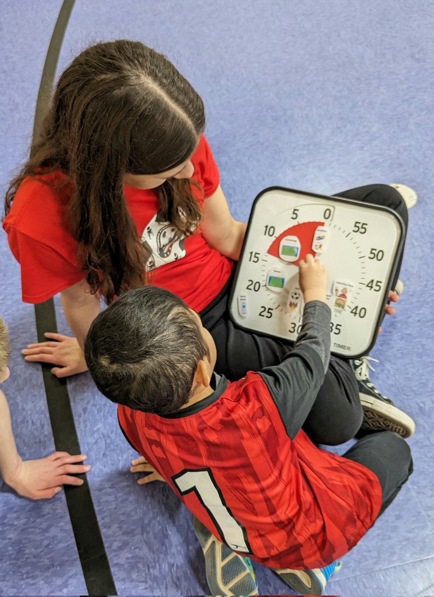 SAATOPSoccer's tweet photo. Thank you to U.S. Youth Soccer for awarding our program another generous grant to purchase equipment, including cool soccer targets, additions to our obstacle course, more sensory friendly gear, and this great visual time which we modified  to keep our practices on track.  ♥️⚽ https://t.co/VtBrwpjYM4