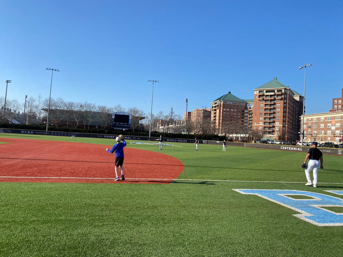 Mr_Schlen's tweet image. I’ll never take for granted the impact of @JHUBaseball on my two boys, Brady and Camden. They are lucky to have such great heroes and role models. #luckydad #perksofthejob