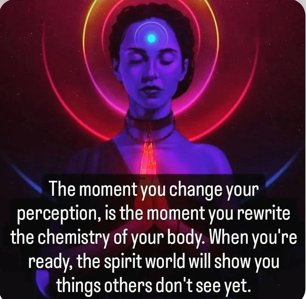 Sunita_Says_'s tweet image. If You Can't Change a Situation, change Your perception on it.That's where Your personal power is. Either be Controlled - or be in Control...!!!
#perception #PerceptionMatters #JoyTrain #WeekendMeditation #ThinkBIGSundayWithMarsha