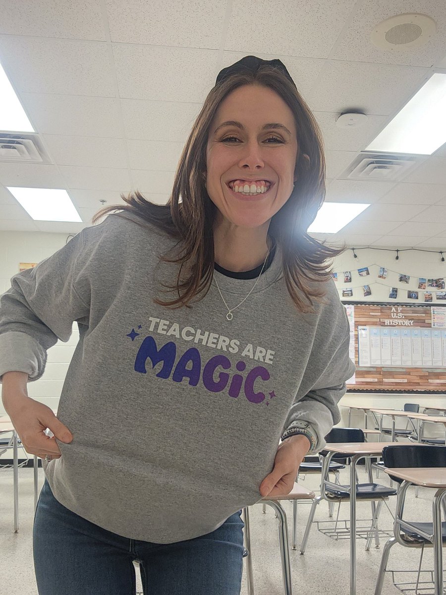 Morgan (Green) Hudson (@ms_greencvhs) on Twitter photo Thanks, <a href="/magicschoolai/">MagicSchool AI 💜 🪄✨</a>, for the awesome sweatshirt!! 🎩🪄🔮 Love exploring and using all of the amazing tools! Thanks, <a href="/magicschoolai/">MagicSchool AI 💜 🪄✨</a>, for the awesome sweatshirt!! 🎩🪄🔮 Love exploring and using all of the amazing tools!