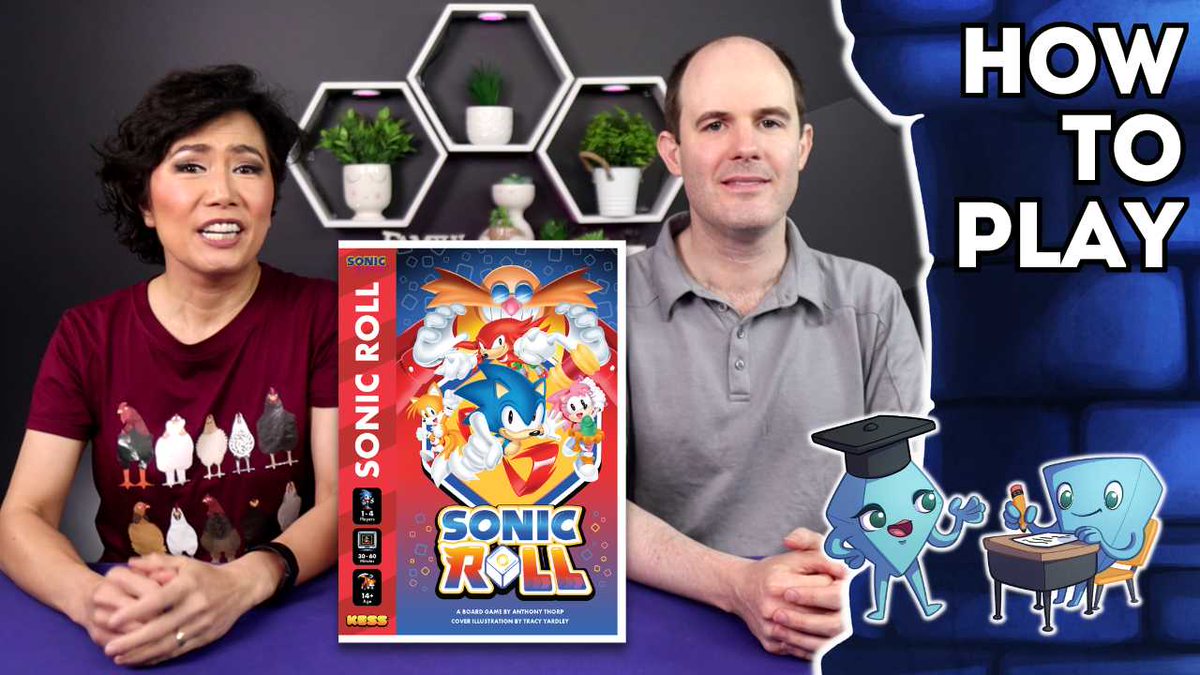 Fans of Sonic the Hedgehog video game, or not, you would probably enjoy this cooperative game #SonicRoll and here's how it plays on @thedicetower - youtu.be/nDKnWVY3Vrc
#kessentertainment