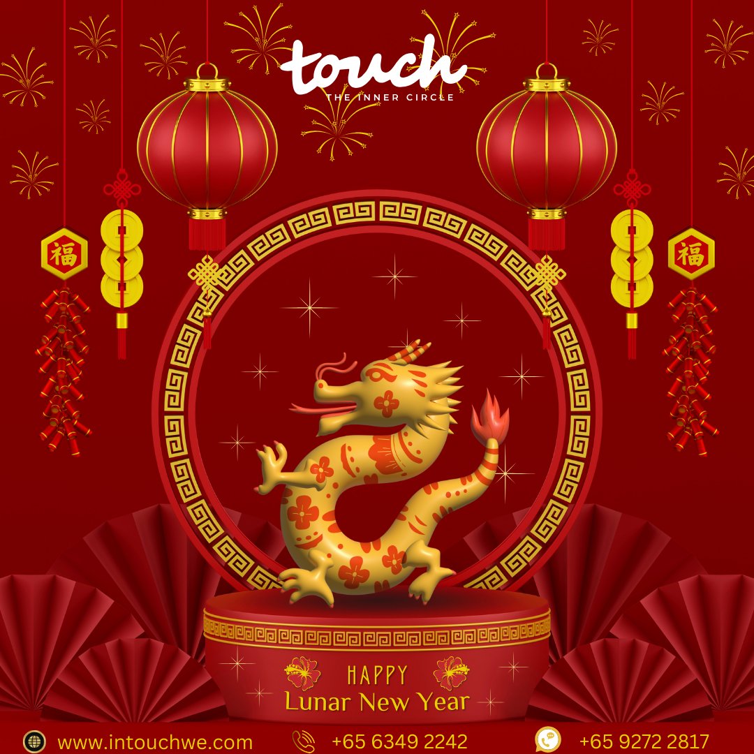 InTouchWe's tweet photo. As we welcome the auspicious Lunar New Year, Touch is delighted to celebrate the season of fortune and success with you. 🏮🎇

From all of us at Touch, we wish you a Happy Lunar New Year filled with joy, prosperity, and endless opportunities.

Visit us at https://t.co/4GRCfKAeHn https://t.co/Q7F8oIBVjG
