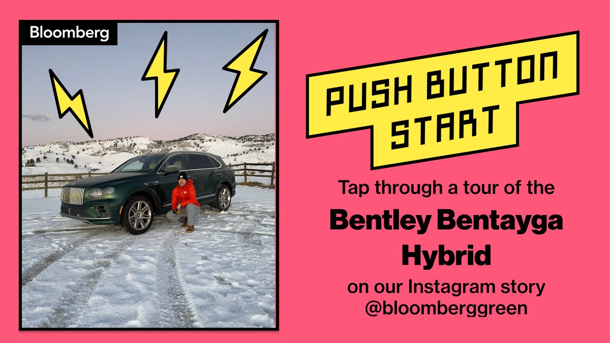 Auto reporter @KyleStock recently took a Bentley Bentayga Hybrid out for a drive … in a snowstorm. Have a look: trib.al/VW5d2Ej Our Instagram Story series takes you behind the wheel and under the hood of EVs and hybrids to examine efficiency, design and livability