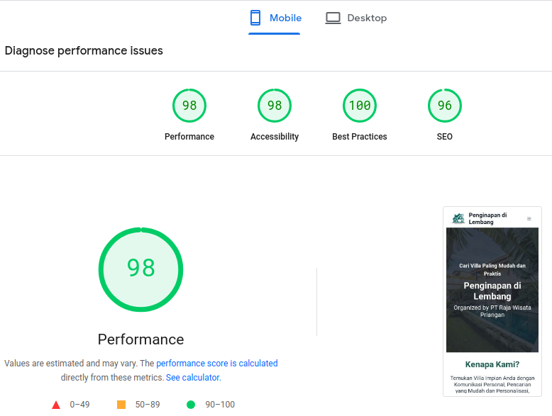 rahmatst's tweet photo. SEO itu bukan hanya konten dan backlink.

Performa juga harus bagus.

Performa jelek akan menurunkan

- ranking
- konversi

Jadi, jangan abaikan masalah teknis website. https://t.co/Kj2HI0zANQ