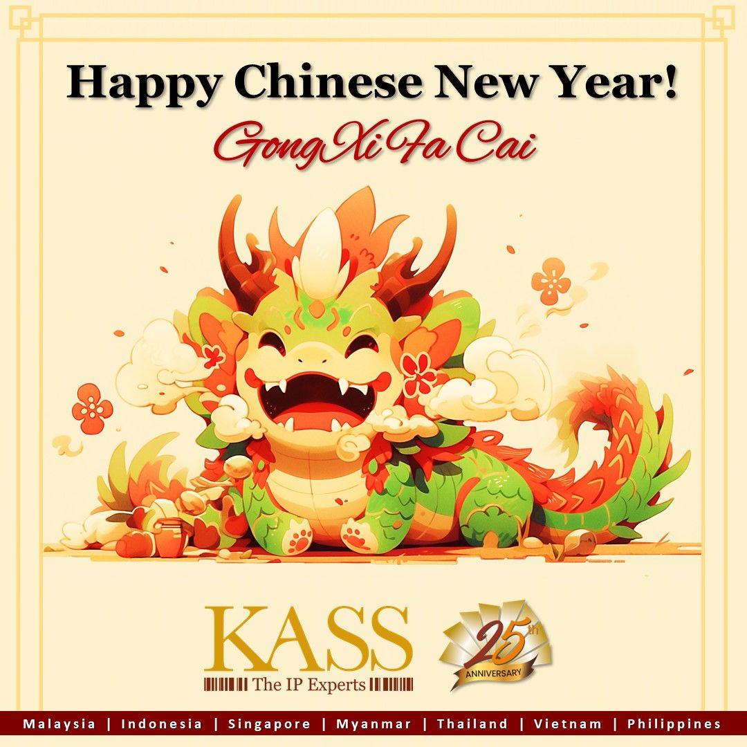 Wishing you and your loved ones a year filled with courage, strength, and the spirit of the Dragon to guide you through every adventure.

恭喜发财
Gong Xi Fa Cai! 🐉🏮🧨

#YearOfTheDragon #CNY2024 #GongXiFaCai #ChineseNewYear #Prosperity #Celebration #KASStheIPexperts