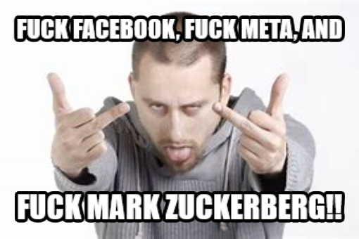 FUCK YOU @finkd, @facebook, @Meta! #MarkZuckerberg #Facebook #Meta #ChildPornography #ChildEndangerment #ChildAbuse #ChildExploitation #AnimalAbuse #AnimalCruelty #FuckingAssholes #DeleteFacebook #DeleteMeta #DeleteMarkZuckerberg