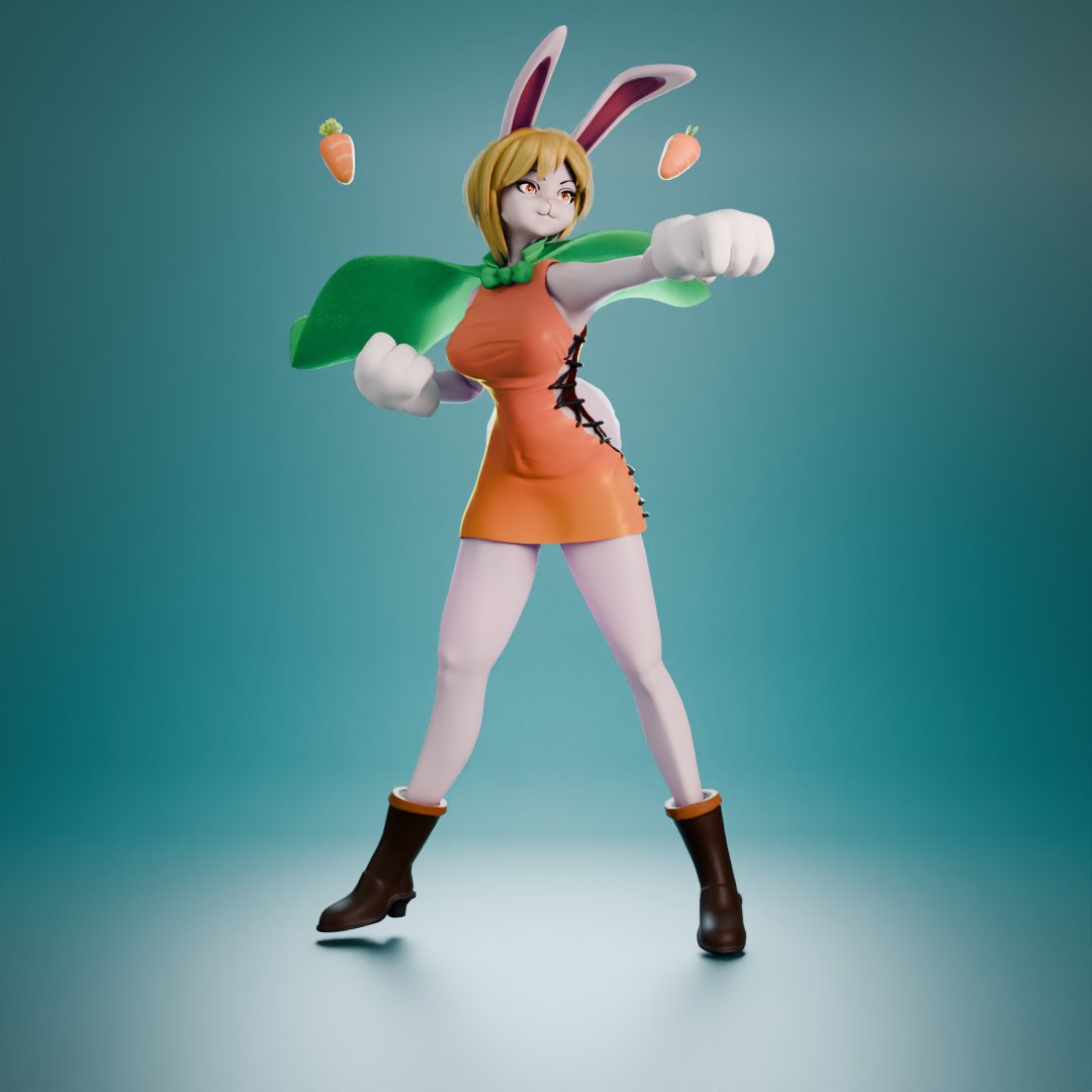 MrMikeyRock's tweet photo. This time I make a fanart of Carrot from One Piece. Hope you like it @OnePieceAnime https://t.co/VPLH9MqQz2