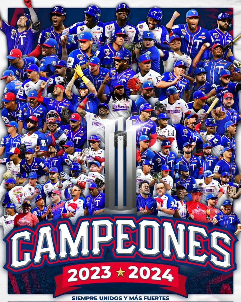 delcyrodriguezv's tweet image. ¡Venezuela campeona! Los Tiburones de Venezuela demostraron su extraordinaria destreza y capacidades durante esta Serie del Caribe 2024. Todo el pueblo venezolano lo celebra y se llena de inmensa alegría.  *¡Felicitaciones campeones!*