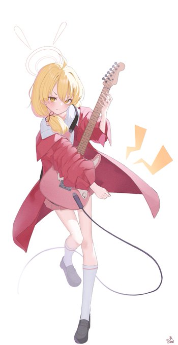 「bangs electric guitar」 illustration images(Latest)