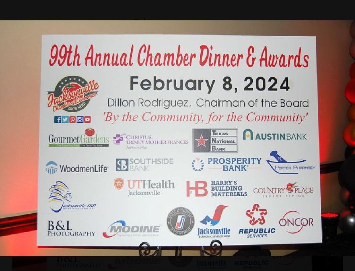 Andrea Melendez (@magenta_andr3a) on Twitter photo 99th Annual Chamber Dinner & Awards! My 1st chamber event of the year! So nice seeing familiar faces again & hearing the beautiful stories shared of individuals who have served the community! Super excited for 2024 Jacksonville events 🥰 <a href="/MagentaJustice/">Brandon Justice</a> <a href="/BrianEjiasi/">Brian Ejiasi</a> 99th Annual Chamber Dinner & Awards! My 1st chamber event of the year! So nice seeing familiar faces again & hearing the beautiful stories shared of individuals who have served the community! Super excited for 2024 Jacksonville events 🥰 <a href="/MagentaJustice/">Brandon Justice</a> <a href="/BrianEjiasi/">Brian Ejiasi</a>