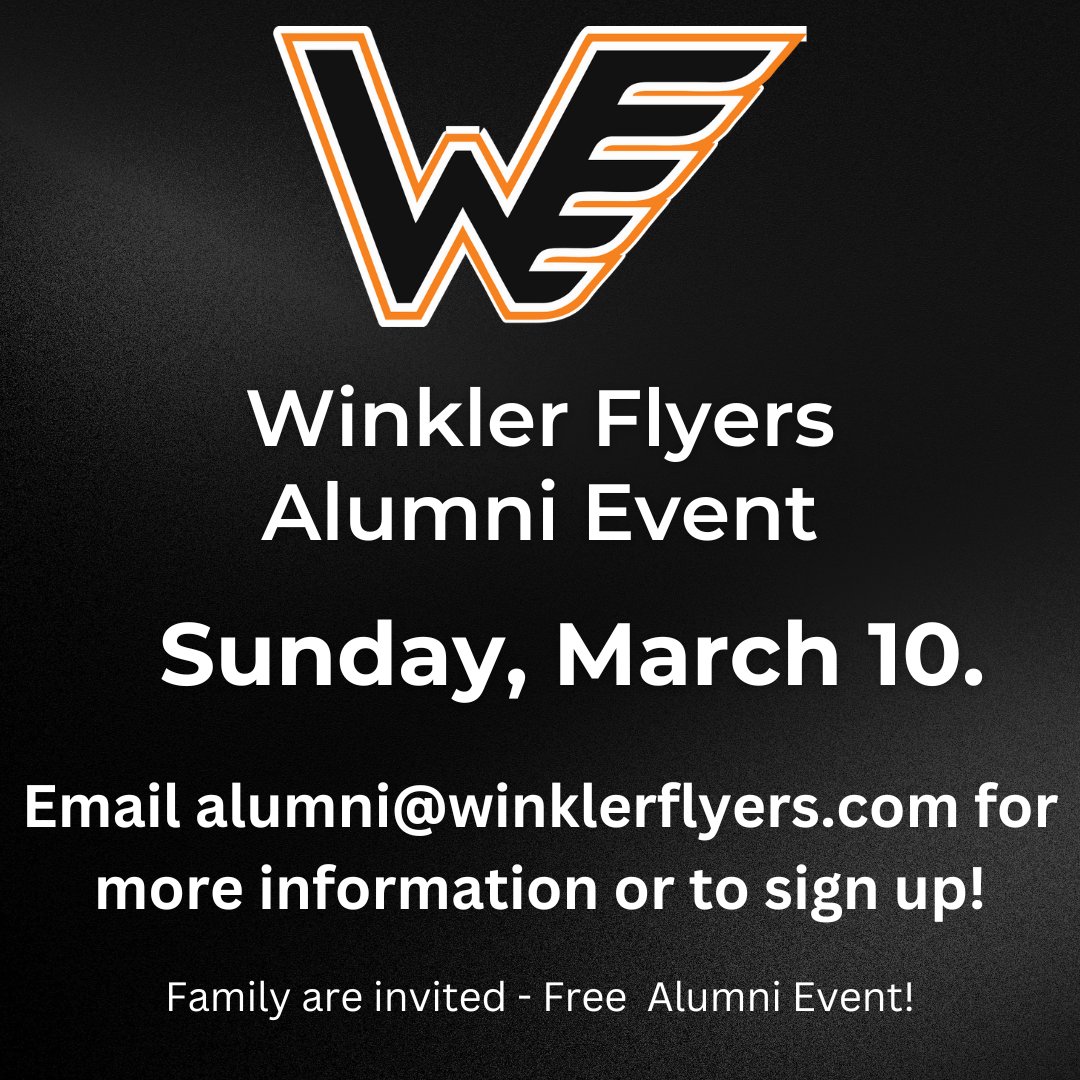 Winkler Flyers Alumni tweet media