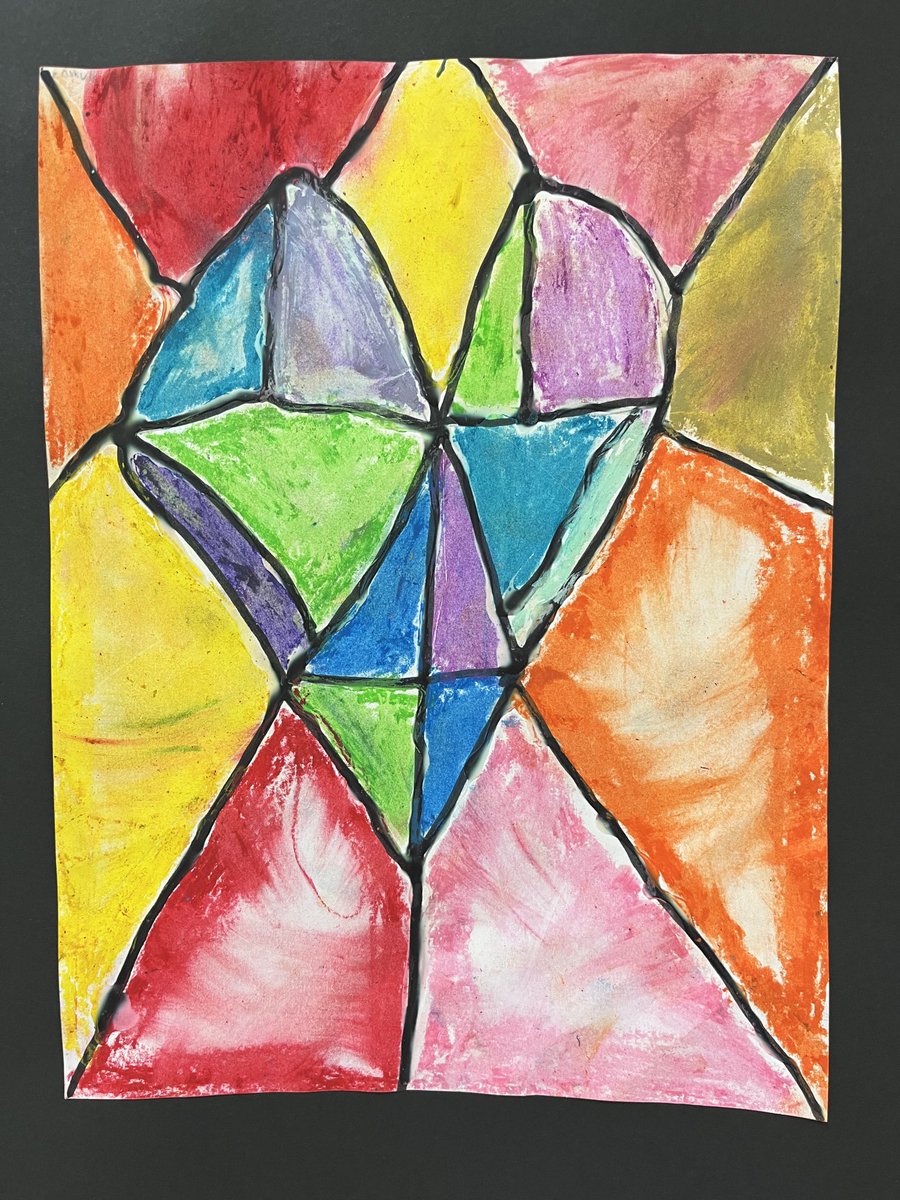 2nd grade Picasso-inspired hearts...fabuloso! @nisdnicholses ⁦@TeriYasger⁩ ⁦@NISD_FineArts⁩