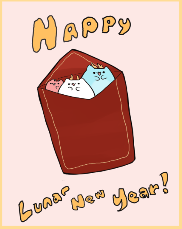 RoguBlob's tweet photo. Happy Lunar New Year! (I'm at my grandparents place so I had to use a touchscreen haha) #rogublob https://t.co/O7p4aORvgQ