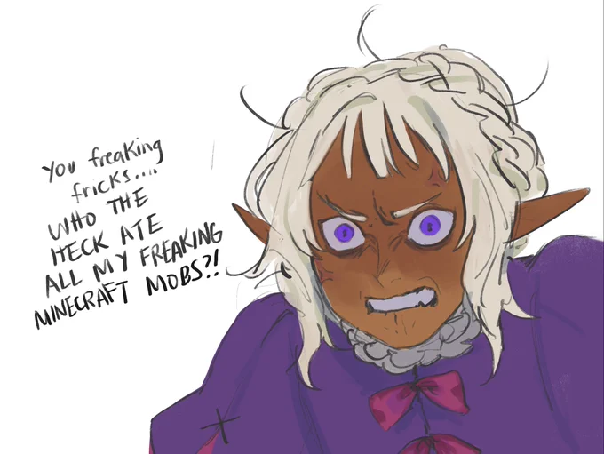 ever since i found out thistle sometimes talks like a little brat in jpn my view of him as a this kind of kid felt even more vindicated