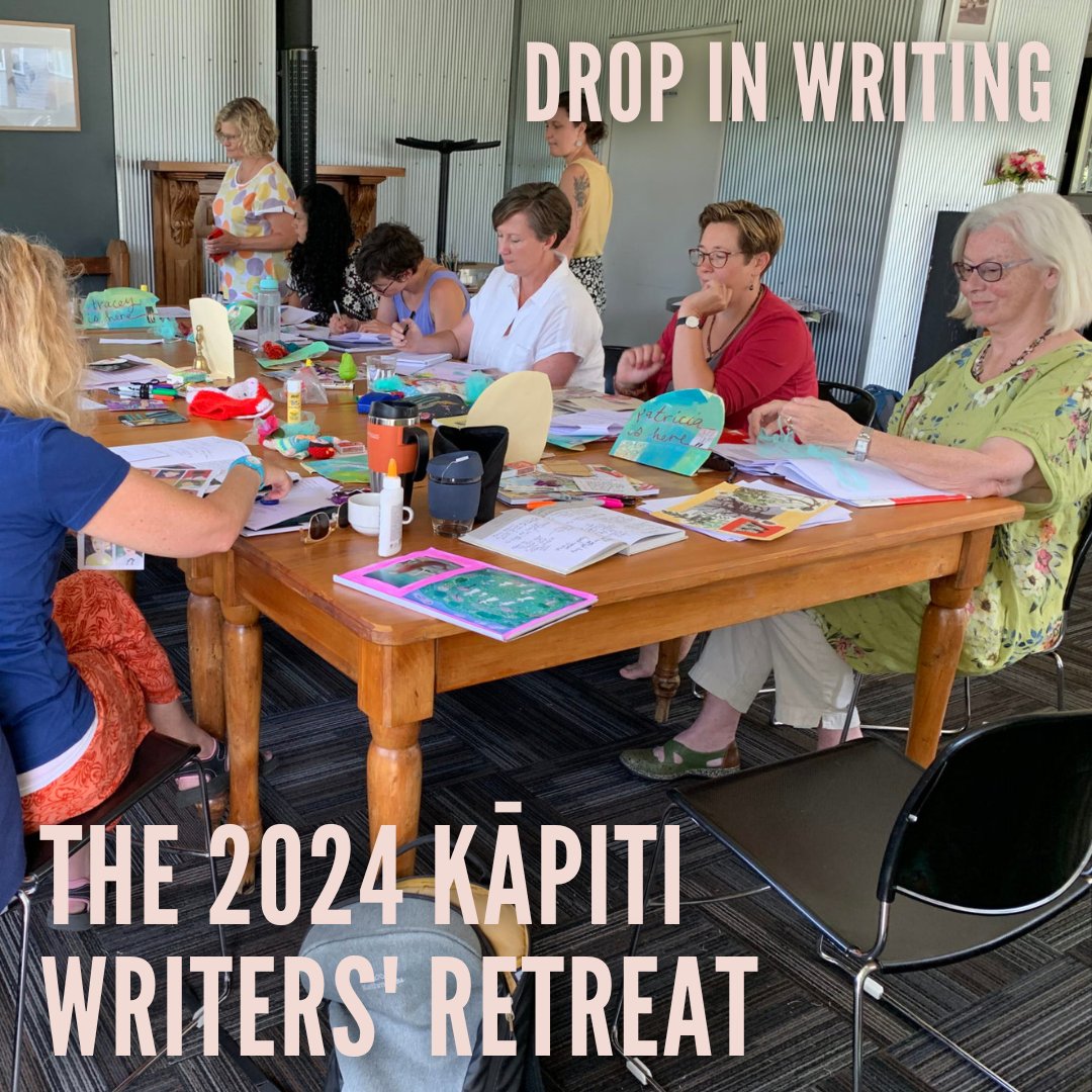 Do you need some company to get the work done? 

Drop into one of our four drop-in writing sessions across Saturday and Sunday afternoons at The 2024 Kāpiti Writers' Retreat for a quiet space with others working on their projects!

writerspractice.nz/the-kapiti-wri…