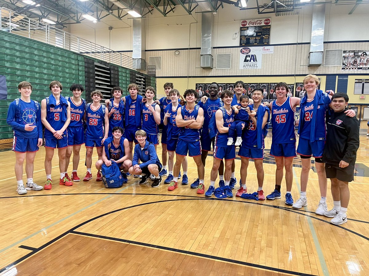 Men’s Basketball cruised to an 86-36 regular season finale win over Akins. The Chaps finish 14-2 in district play. The win over Akins and Johnson’s 57-54 win over Lake Travis helped Westlake clinch at least a share of the district championship. #GoChaps