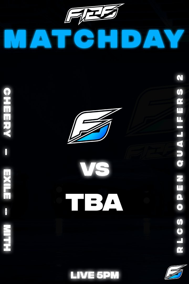 Fiz6Gaming's tweet image. We back again this week for RLCS 

 Exile steps in for @Morse__RL As he is busy today

Catch ya'll around 5pm  :))

#FIZ6 | #OCE | #RLCS