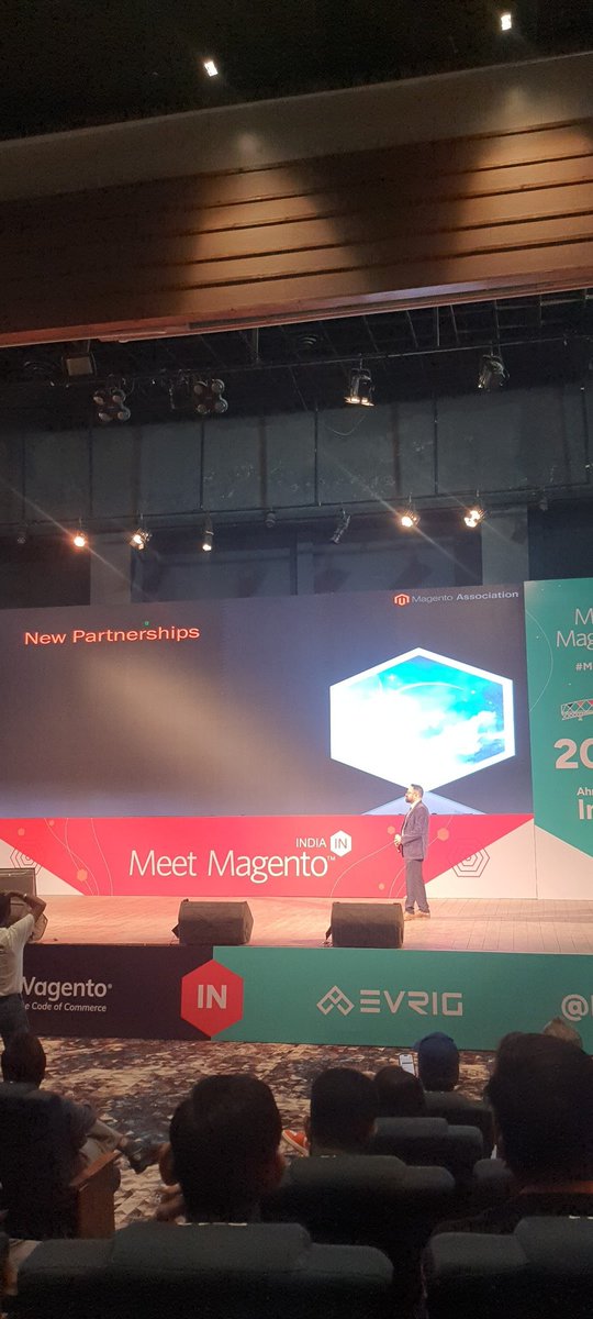 cto_bharat's tweet photo. Mr. Vatsal Shah setup stage for Magento lover @gauravjain02 @vatsalshah @evrig @wagento #MMIN24 https://t.co/V1MfNkwDLa