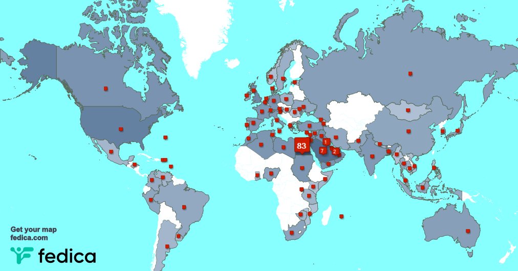 I have 82 new followers from UAE 🇦🇪, and more last week. See fedica.com/!Hospital57357