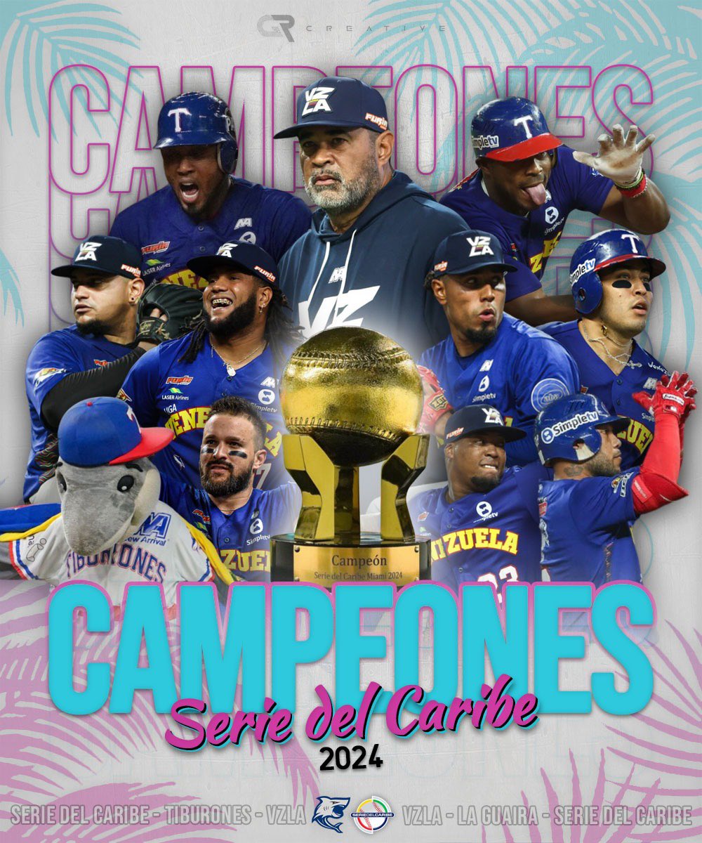 GUAIRISTAS Y VENEZOLANOS DEL MUNDOOOO 😭😭🦈🇻🇪🥁🦈🇻🇪🥁

SOMOS CAMPEONES DEL CARIBEEEEEEEEEE 🤩🤩🤩

GRACIAS TIBURONES POR ESTA TEMPORADA TAN ESPECTACULAR. 

#TiburonesReport #SerieDelCaribe