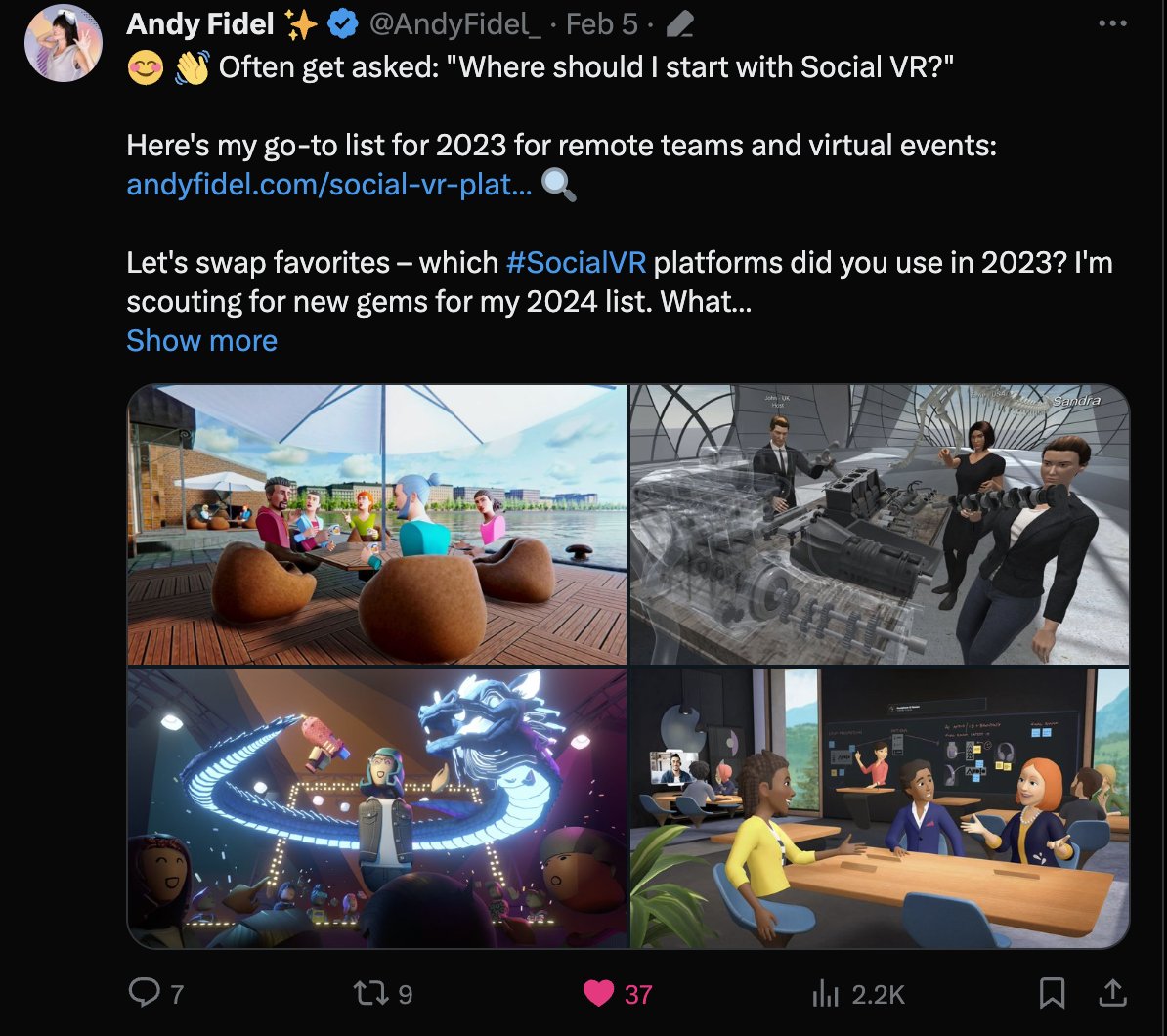 CaitlinKrause_'s tweet image. I nominate @AndyFidel_ for Inspiring Human Kindness. Andy has a social superpower of sharing uplifting and amazing stories and creations from other humans, all in a field that can easily focus on tech platforms and hardware without authentic applications. ✨#InfectiousGenerosity