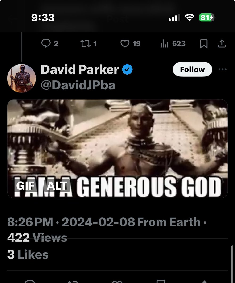 Here is your puppet master <a href="/ABDanielleSmith/">Danielle Smith</a>! He actually thinks he is a god and you are still letting him pull your strings. That has got to be against every religion.  Be better.  Do better.  Tell TBA to kick rocks. Albertans are sick of an unelected sociopath running Alberta.