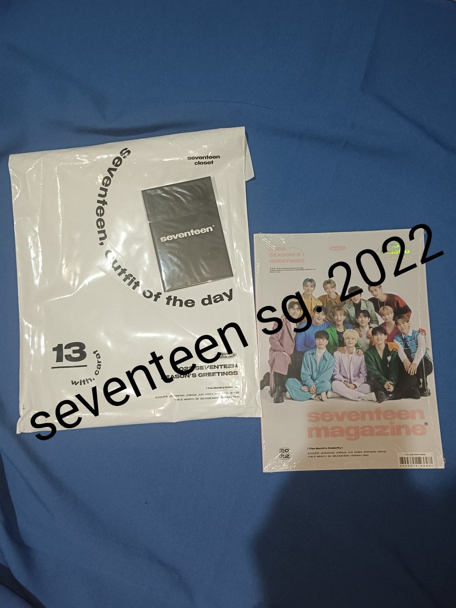 shuappycart's tweet photo. REPOST !
wts lfb ph
season's greetings 2022
°set a - 450.00 
°set b - 500.00
°set c - 500.00
some inclus are still sealed po . 
dm if interested :)) 

🔖 seventeen sg 2022 https://t.co/Wq7rwSuFDa