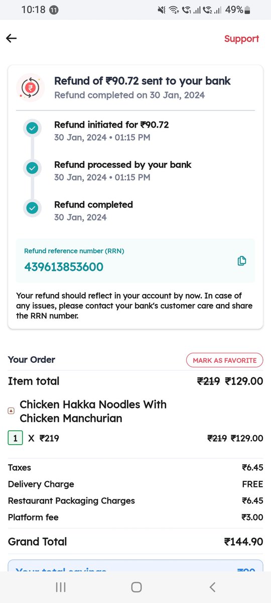 padyal92's tweet photo. @zomatocare What a worst service @zomatocare after raising concern you just email and nothing else. You charge me for your fault and no response. https://t.co/IQ0mwZrjYZ