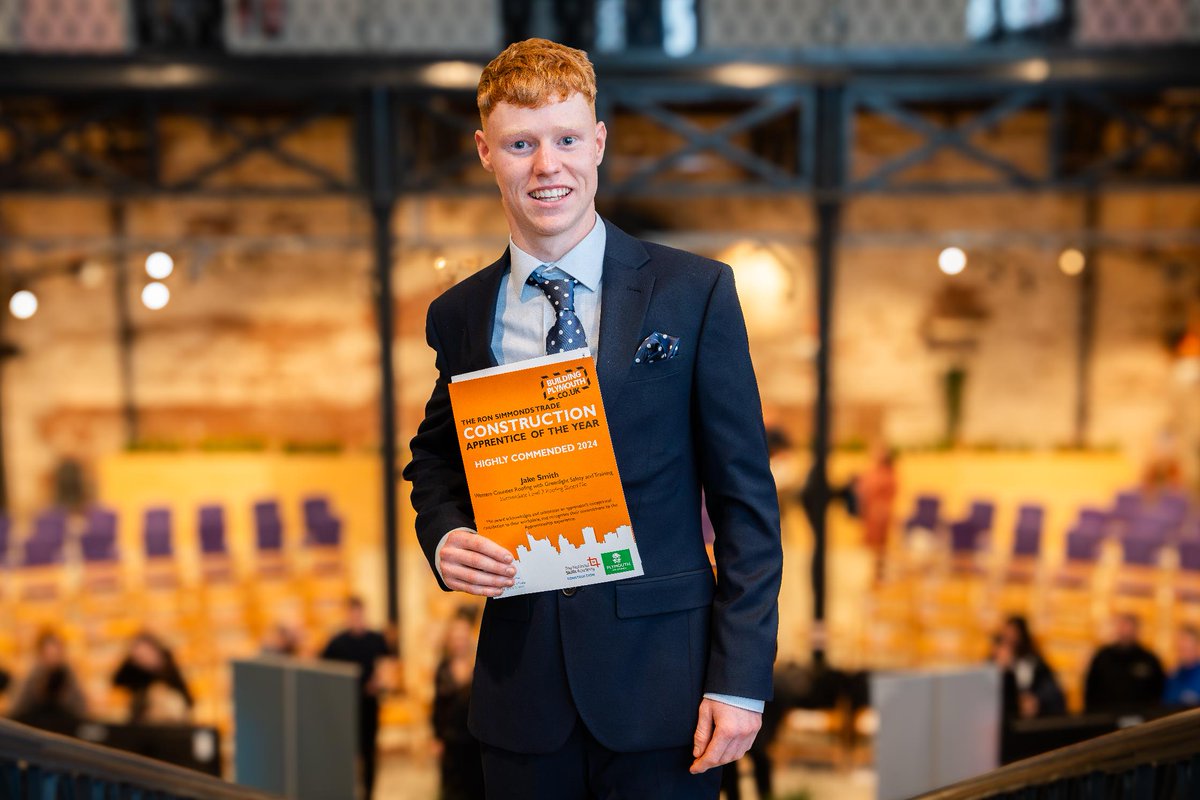 #NAW2024 A huge congratulations to Jake Smith for being Highly Commended in The Ron Simmonds Trade Apprentice of the Year Awards 2024. Jake completed his apprenticeship in August 2023 with @WCR_Ltd and supported by @GreenlightSC Read more here:zurl.co/Poih