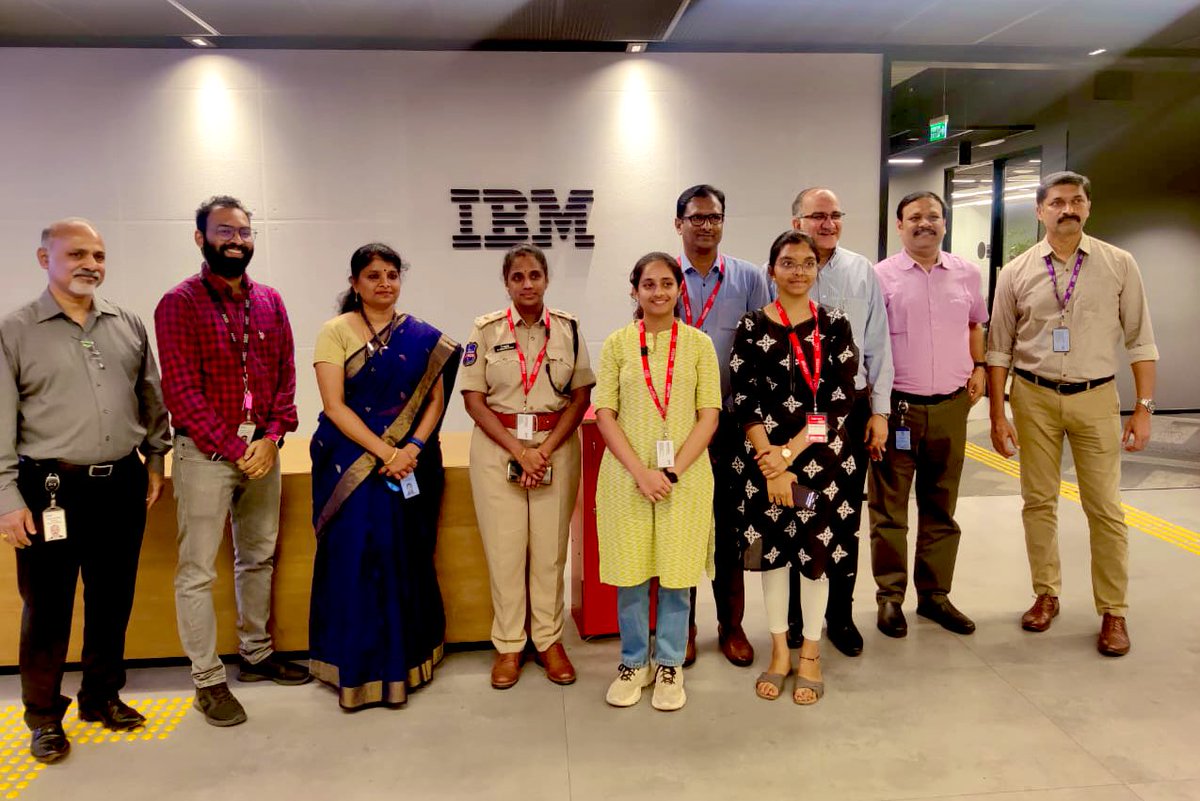 An awareness session on #cybercrime at @IBM Hyderabad office along with @SCSC_Cyberabad . First, prevention. Second, report immediately on 1930 and cybercrime.gov.in Third, cultivate #digitalhygiene