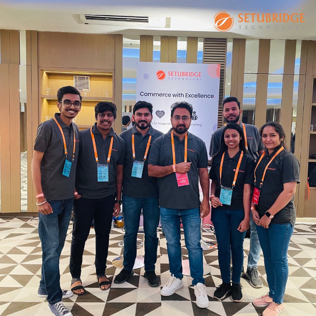 SetuBridge's tweet photo. Live from the innovation at Meet Magento! 🌐✨ Capturing the energy, insights, and connections that make this event extraordinary.

#love4magentowithsetubridge #MM24IN #setubridge #SetuBridgeMM24 #MeetMagento #MagentoEcommerce https://t.co/DK7NKUfv0v