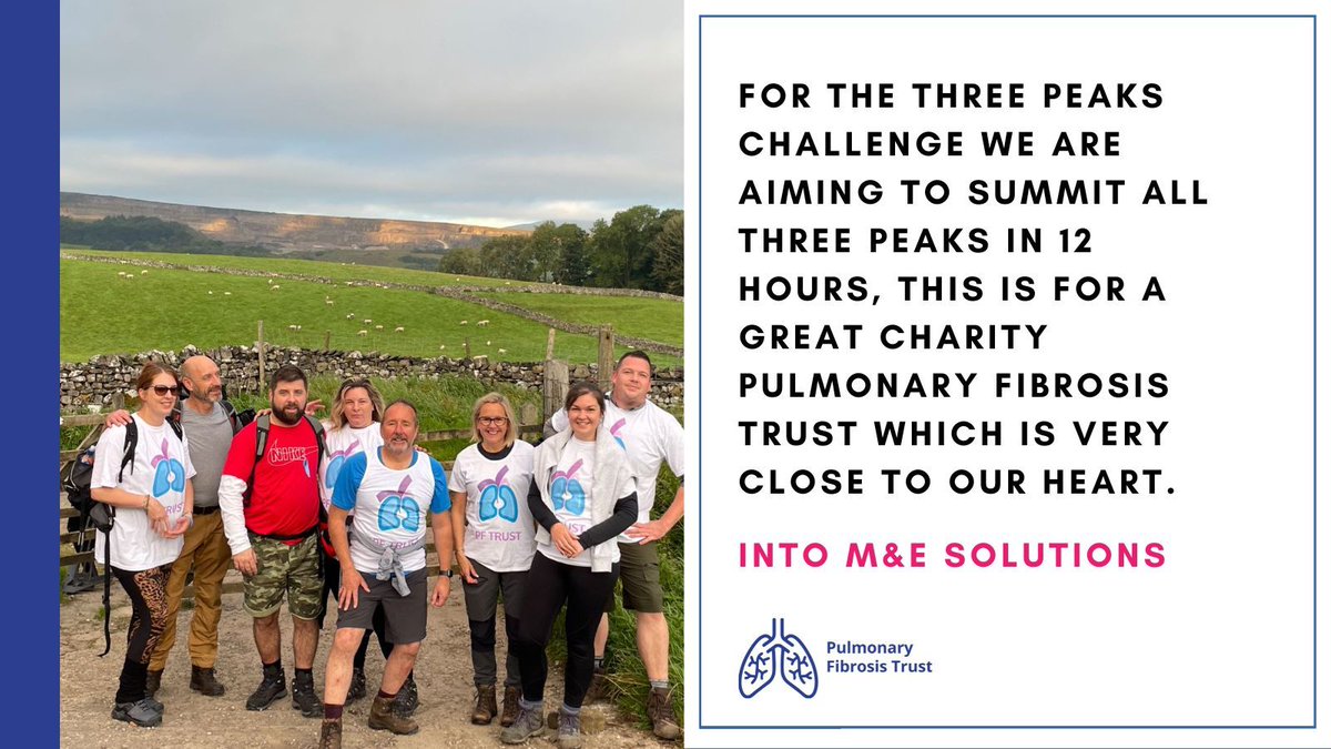 The INTO M&E Solutions team took on The Yorkshire Three Peaks Challenge which takes on the peaks of Pen-y-Ghent (694 metres), Whernside (736 metres) and Ingleborough (723 metres), usually in this order, and in under 12 hours. Thank you so much for all your support! 👏