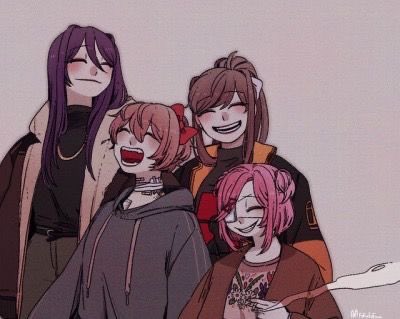 bdr02615668's tweet photo. 💚💜🩷🩵#dokidokiddlc #ddlc https://t.co/2CeWUIHWHR