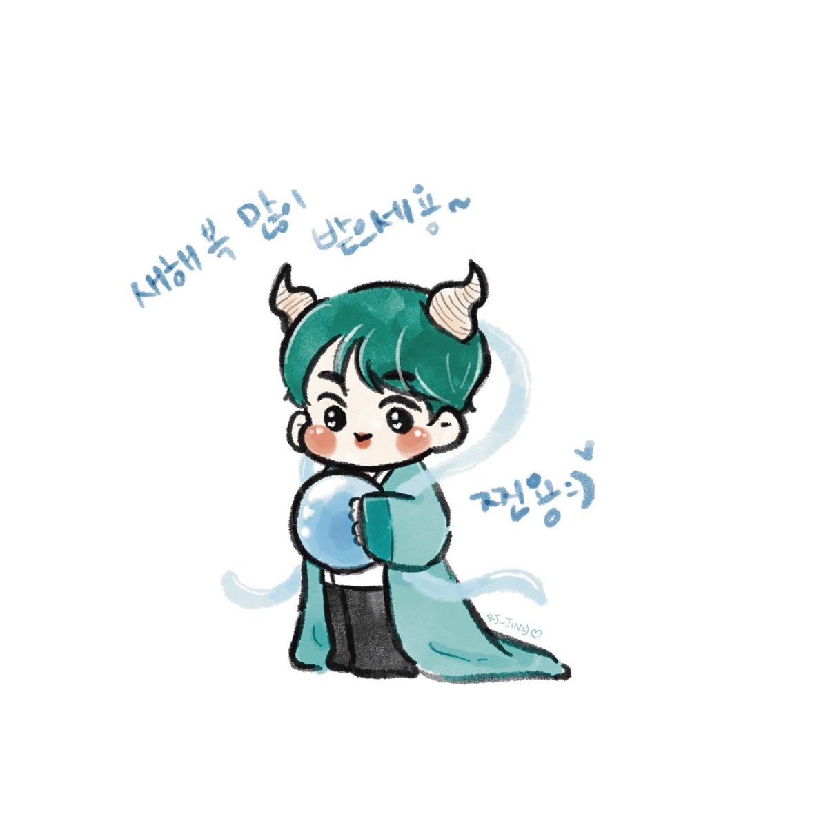 RJJJJIN92's tweet photo. 새해복마니마니🥰
#김석진 #JIN #BTSJIN @BTS_twt https://t.co/Bjt7rG21Yt