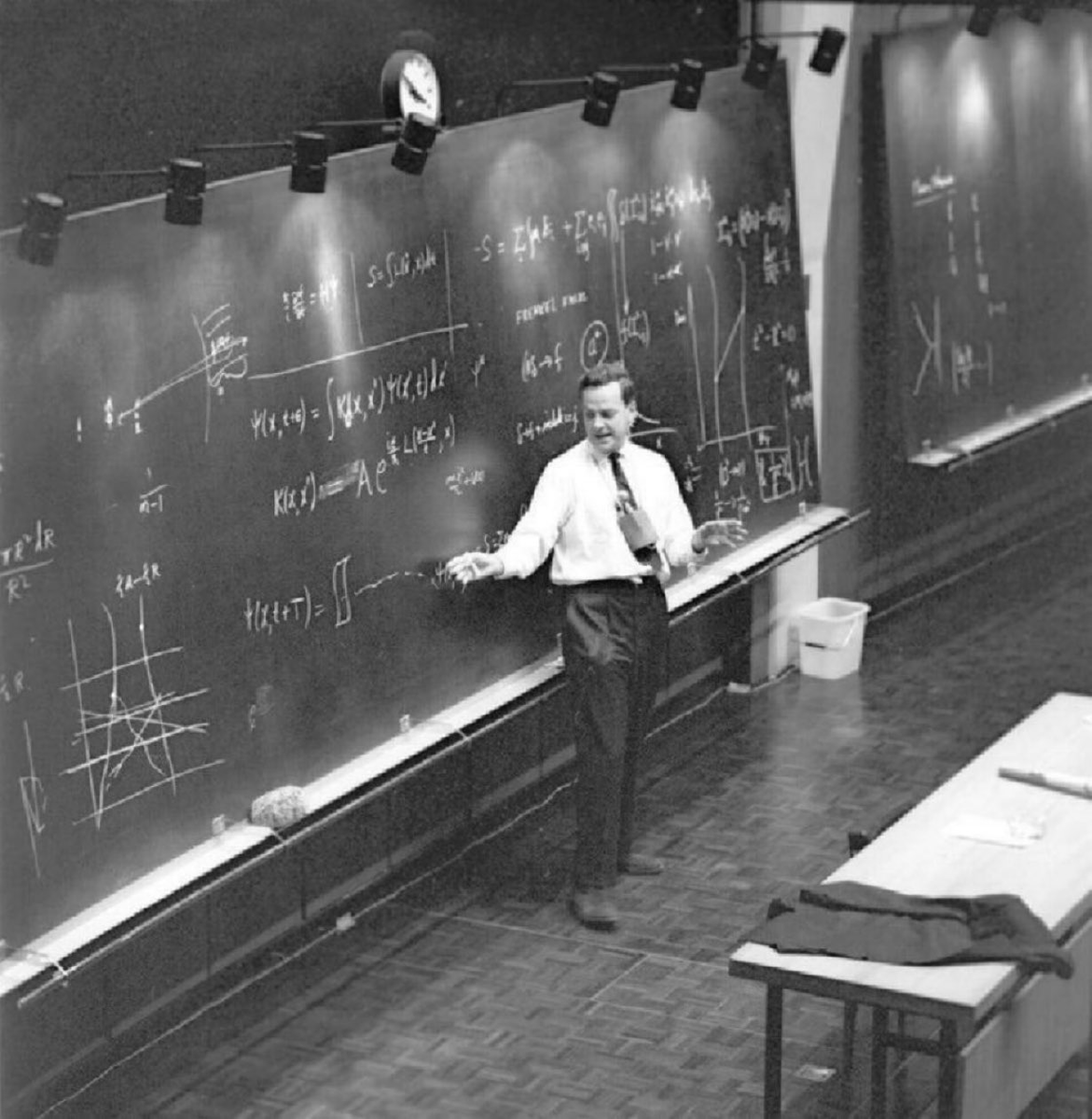 'I would rather have questions that cannot be answered than answers that cannot be questioned.'

-Richard Feynman (born OTD, 1918)