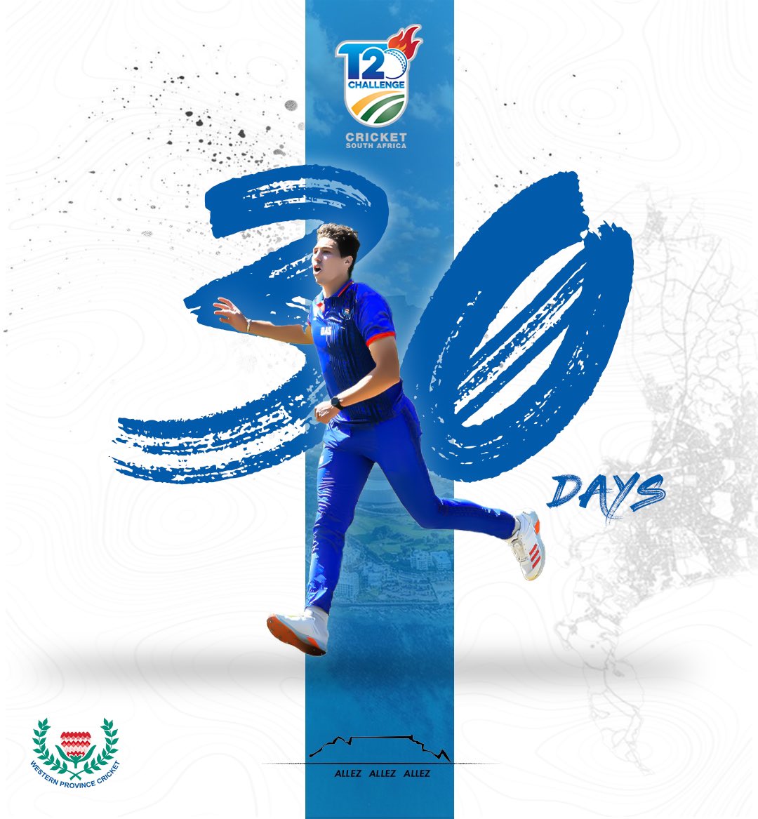 We are 30 days away from T20 action‼️

Have you secured your seats to see your local stars rain in sixes and wickets. Be sure to book your tickets NOW‼️

The #boysinblue play the first home game at Newlands 10 March 2024. Book your tickets at Ticket Pro or follow the link in bio.