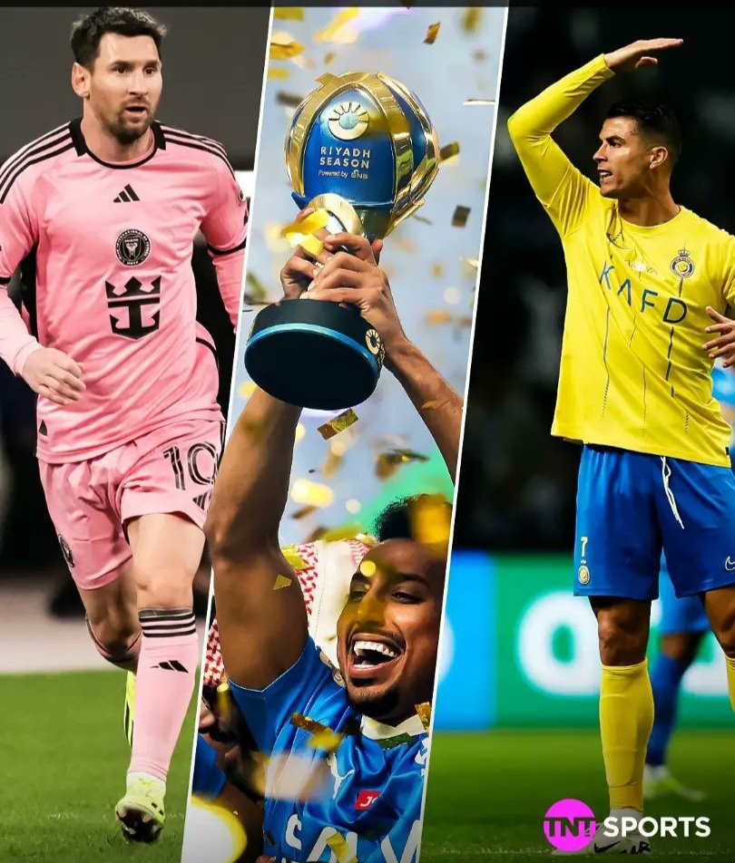 عظمة الهلال تقاس بمدى مناعة القلاع التي يدكها❗️ وقد دكهما الاثنين معا 👇 وخلال اسبوعين فقط🔷️ افخروا بالهلال🔷️ #الهلال #كأس_موسم_الرياض #الهلال_النصر #الاردن_قطر <a href="/tntsports/">TNT Sports</a>
