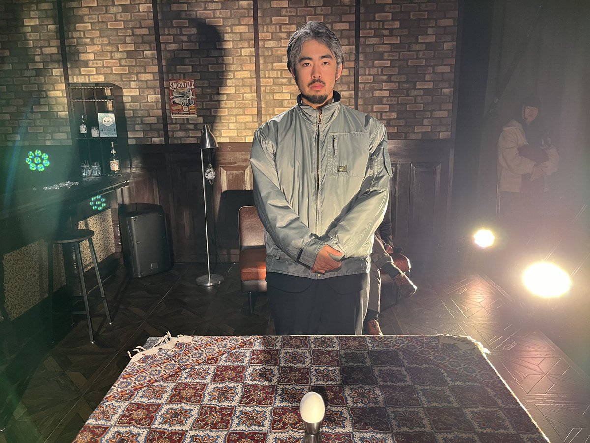 #予備軍egg いよいよ19:00から楽ステです！🎉

今まで長かったですが、いよいよ本当にラストです！🥹多くの皆様がこの「egg」という作品を通して豊かな生活を送れれば幸いです😭🤲

お越しになる全ての皆様に感謝と愛をぶつけます！！❤️💕
ぜひ、お楽しみください💁🏻‍♀️✨