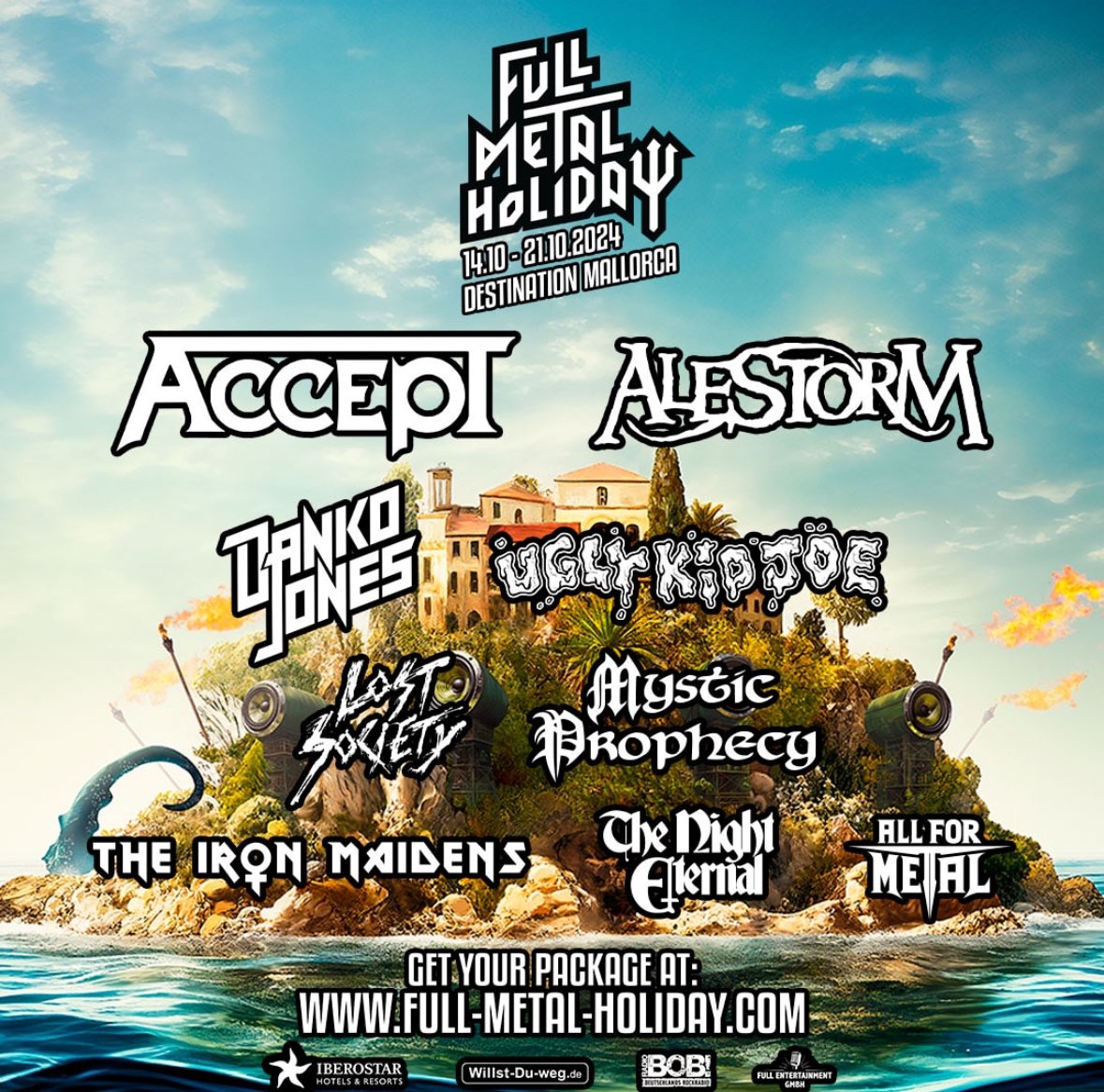 LOST SOCIETY will be inciting riots at @fullmetalholiday in Mallorca this October 🔥 #LostSociety #IfTheSkyCameDown #FullMetalHoliday
