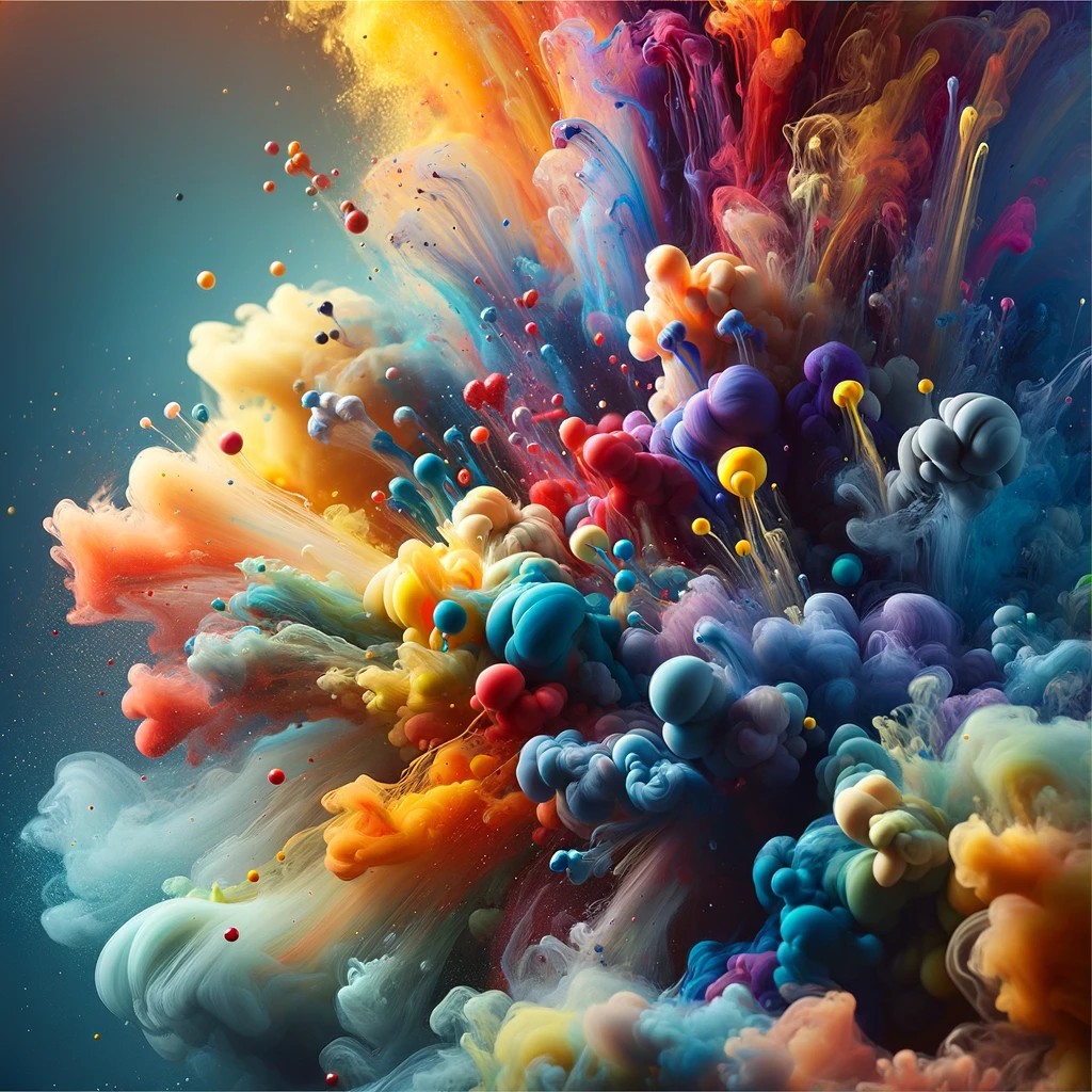 #ColorExplosion #InkArt #VividColors #ArtisticPhotography #ColorfulAbstract #CreativeImagery #ArtInMotion #SpectrumOfColors #DynamicArtwork #VisualFeast #ai #ArtificialIntelligence #digitalart