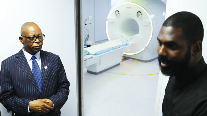 #Zimbabwe's public health system is set to improve with the introduction of a new MRI scan at @MpiloCentral in #Bulawayo. The MRI scan, which uses a large magnet and radio waves, is crucial for diagnosing conditions like tissue damage, cancers, and tumors @Mug2155 @Shashie08