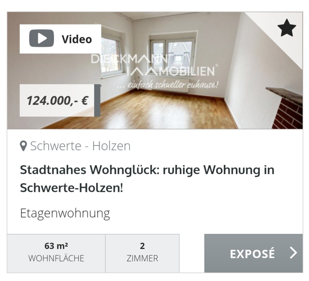 niels_dieckmann's tweet photo. Neu bei uns: #Eigentumswohnung in #Schwerte Holzen
Objekt-Nr. 1479
Wohnfläche: 63 m²
Kaufpreis: 124.000,- €
Käuferprovision: 3,57% inkl. MwSt.
Zum Video:👇
https://t.co/YSUqN6vyVV
Zum Exposé:👇
https://t.co/jLIXI40Hh5

#schwerteholzen #Dortmund #aplerbeck #hagen #unna #Witten #Werne #menden #iserlohn #hemer #Fröndenberg