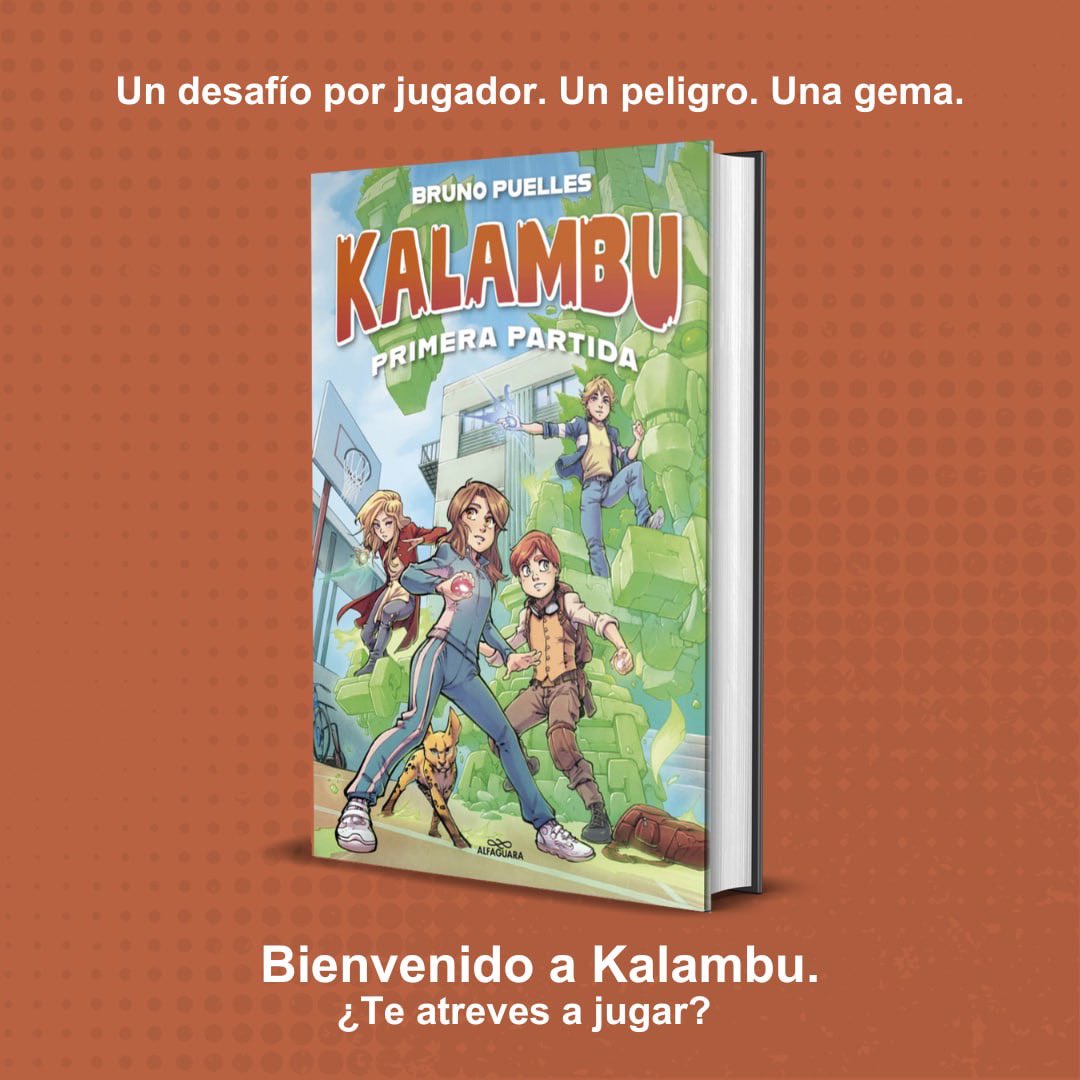 brunoenserio's tweet photo. ¡SORPRESA! Empieza el juego.
Bienvenido a #Kalambu: has respondido a la llamada.
Un desafío por jugador. Un peligro, una gema.
Puede que todos sobrevivan para contarlo.
O quizás no.
Si se quedan en el juego, serán eternos.
❕ en preventa
🧒🏽 middlegrade
📚 @penguinkidsES https://t.co/kkMQeawFwa
