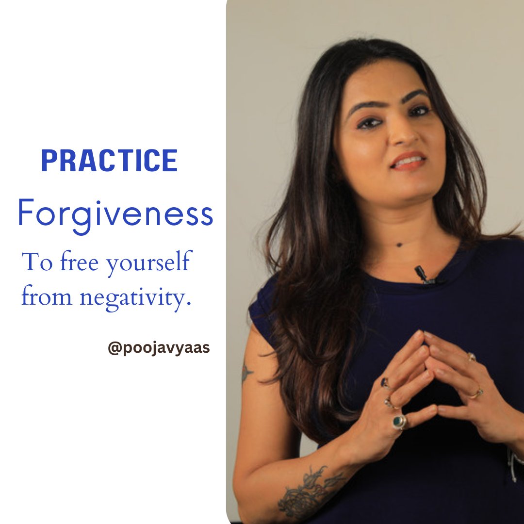 Book Your Consultation with Pooja Vyaas
(Online/Offline)
Call -7359033111
Business/Life/Relationship/Image Building)
#Forgiveness
#LettingGo
#ForgiveAndForget
#HealingJourney
#ReleaseResentment
#ForgiveOthers #poojavyaas #appearancewithpoojavyaas
#InnerPeace