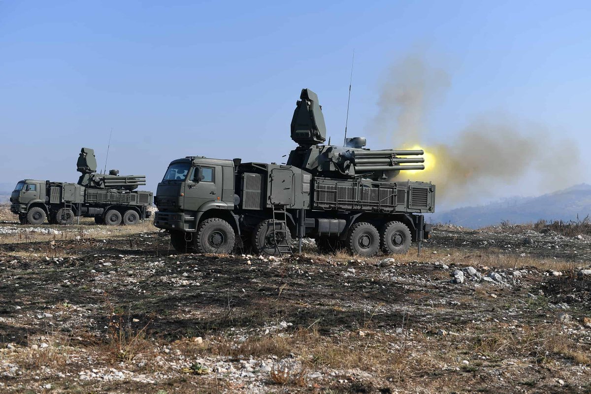 DefenseMirror's tweet photo. Russian Pantsir-S1M to Carry 48 'Mini Missiles' to hit Drones: https://t.co/LavV60Poad

#Pantsir #antiaircraft #airdefense #minimissile #hypersonic #UkraineWar #LibyanWar https://t.co/8Hm3X2uyAu